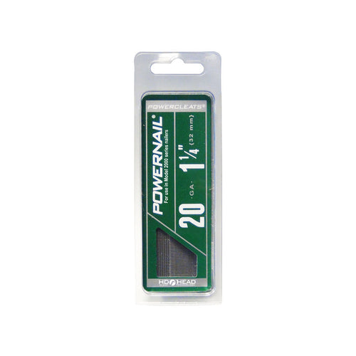 Powernail 20 GA HD PowerCleats 1 1/4'' (1000ct) Item No: L12520