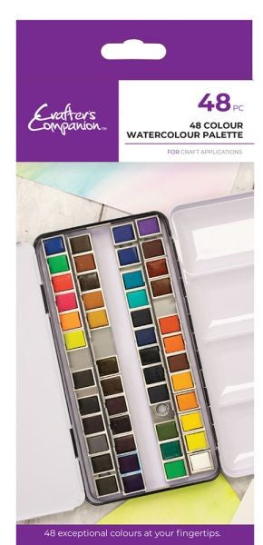 48 Colour Watercolour Palette