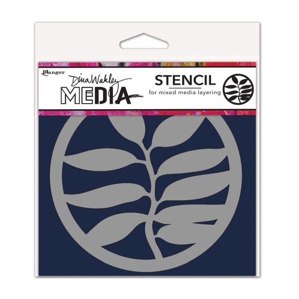 A Frond - Coaster Stencil