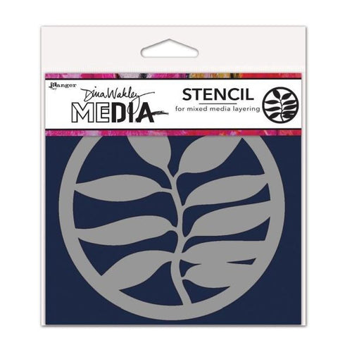 A Frond - Coaster Stencil