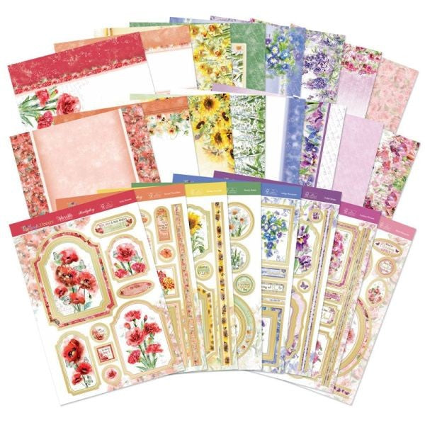 A Rainbow of Flowers - Luxury Topper Collection