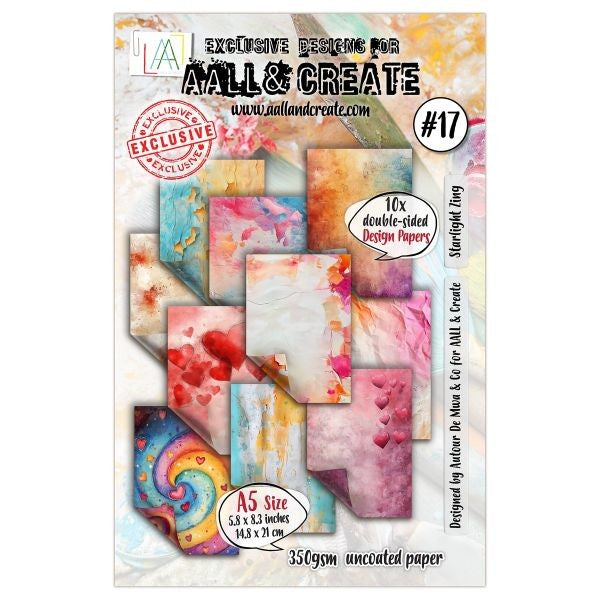 A5 Design Paper - Starlight Zing