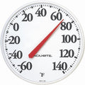 Acurite 12.5" Dia Plastic Dial Indoor & Outdoor Thermometer