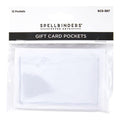 Adhesive Gift Card Pockets