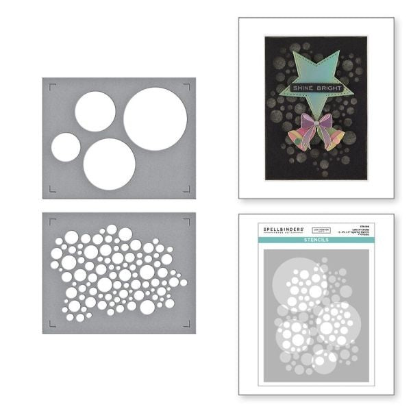 All About Christmas Collection - Lots of Circles Stencils