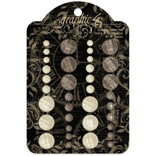 Antique Jewel Set - Ivory & Champagne