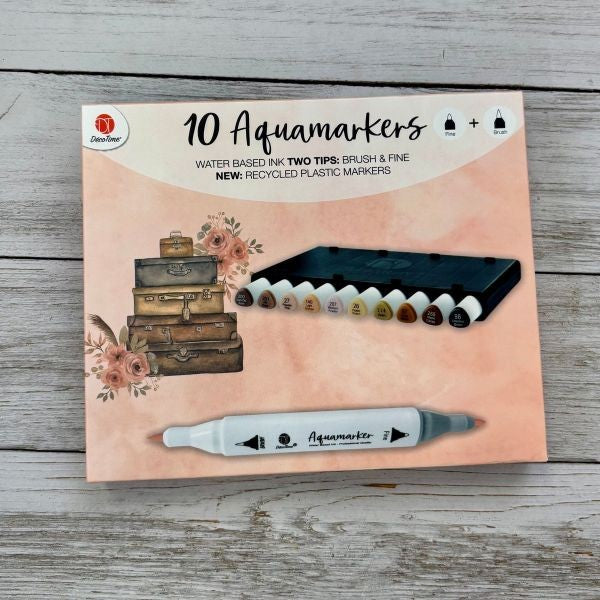 Aquamarkers - Earth Tones