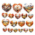 Autumn Love Ephemera Pack
