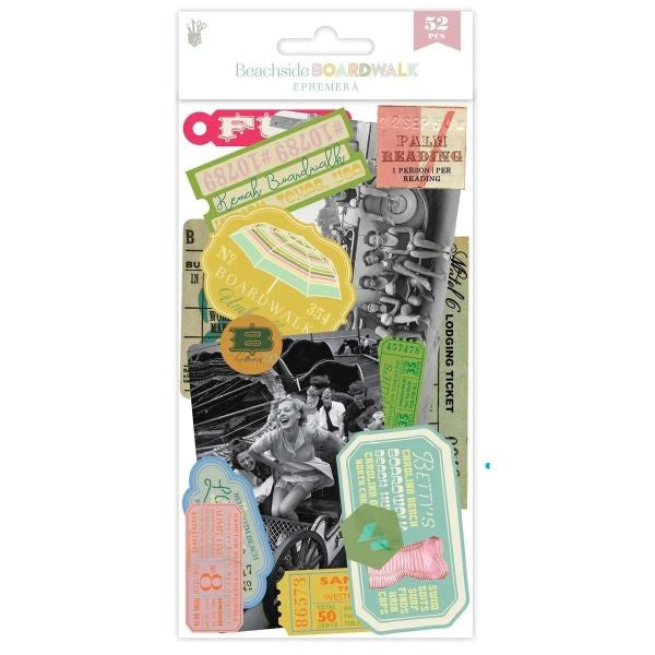 Beachside Boardwalk - Tags Ephemera