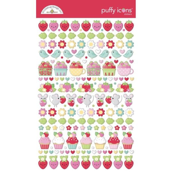 Berry Sweet - Puffy Stickers