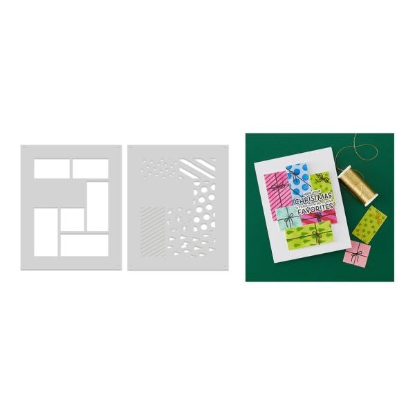 Best Gift Ever Collection - Gorgeous Giftwrap Layering Stencils