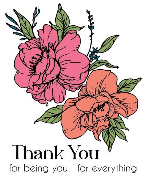Billowing Blooms Impress-ion Press & Foil Plates