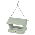 Birds Choice Medium Hopper Feeder in Sage Green Recycled Plastic