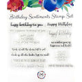 Birthday Sentiments - Clear Stamps