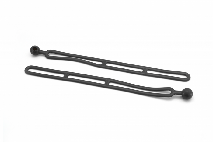 BluBird Rapid Tie 16" Non Marring Adjustable Extendable Strap Patented Made in USA 2 Pack Black