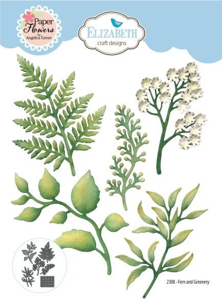 Bohemian Rose Collection - Dies - Fern & Greenery