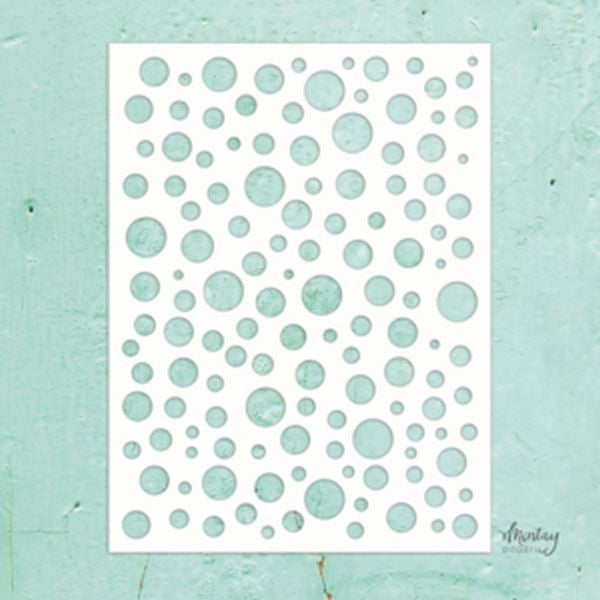 Bubbles - 6x8 Stencil