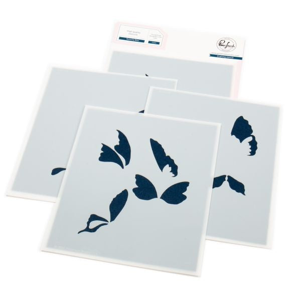 Butterfly Bliss - Layering Stencils