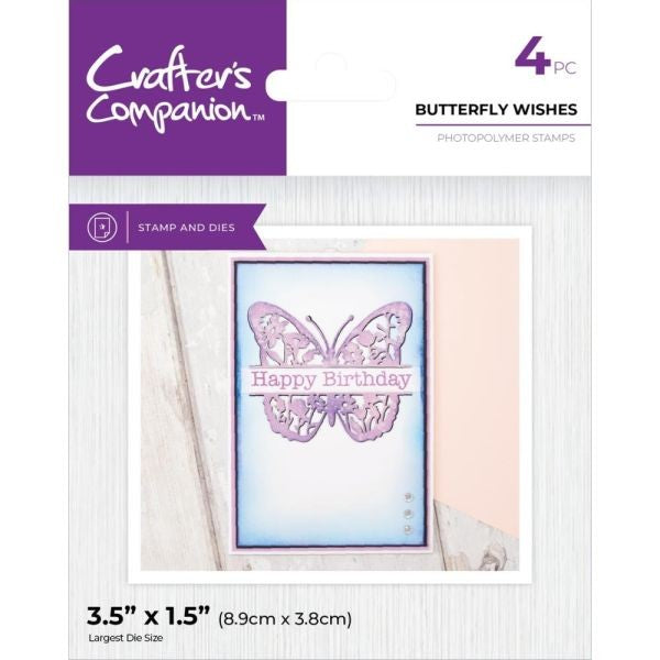 Butterfly Wishes - Stamp & Die Set
