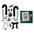 Candy Cane Season Collection - Candy Cane Swag Clear Stamps