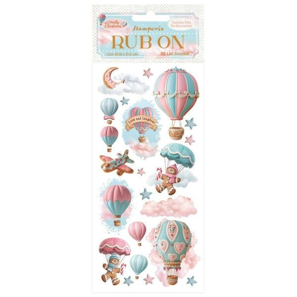 Candy Christmas - Rub Ons - Air Balloons