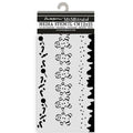 Candy Christmas - Stencil - Stripes