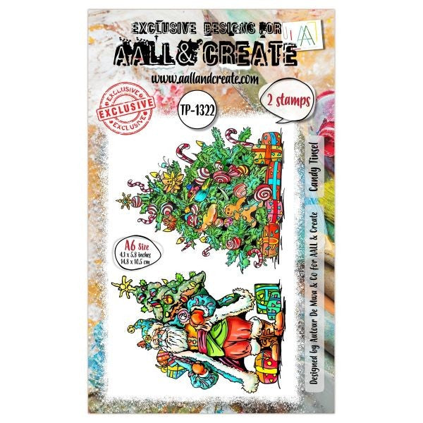 Candy Tinsel - Clear Stamps