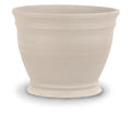 Ceramo Company Inc 8" White Granite Clay Pot