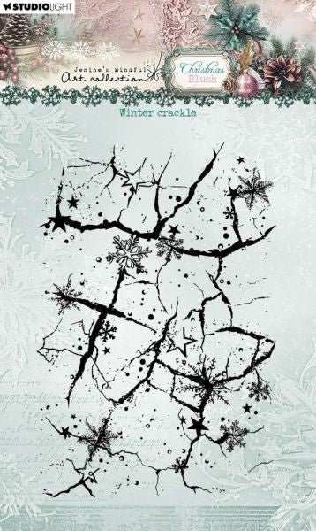 Christmas Blush - Clear Stamps - Winter Crackle