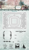 Christmas Blush - Stamp & Die Set - Snowy ATC