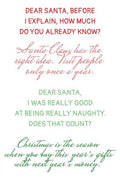 Christmas Humor Sentiments - Clear Stamps