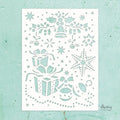 Christmas Mix - 6x8 Stencil