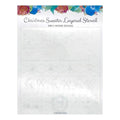 Christmas Sweater Layered Stencils
