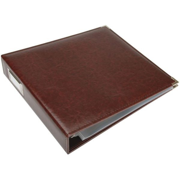 Classic Leather 3 Ring Album - Cinnamon