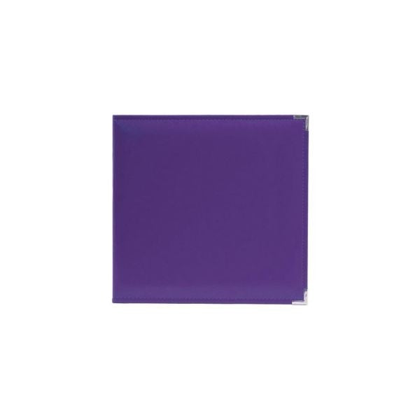 Classic Leather 3 ring Album - Grape Soda