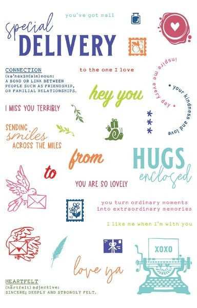 Collage Stamps - Snail Mail