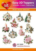 Cute Winter - Easy 3D Toppers