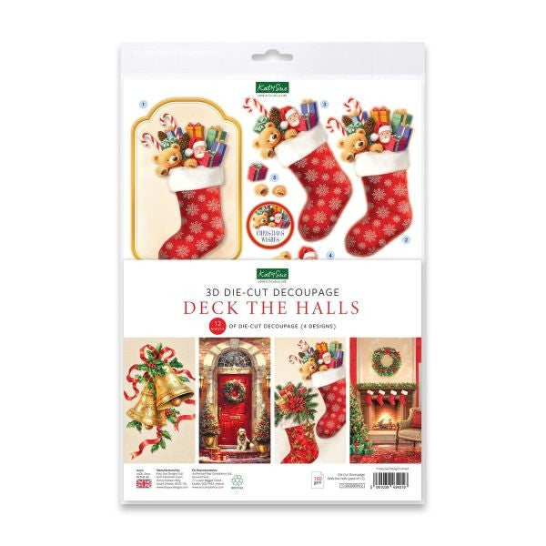 Die Cut Decoupage - Deck the Halls