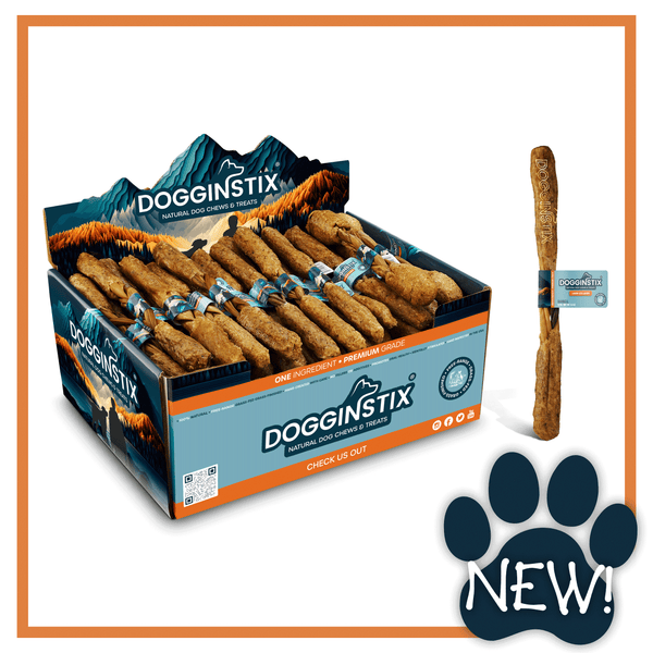 Dogginstix Lamb Collagen - Barbell Dog Treats
