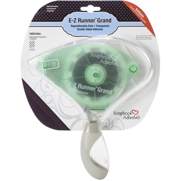 E-Z Runner Grand Reposintionable Dots Refillable Dispenser