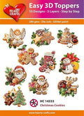 Easy 3D Toppers - Christmas Cookies