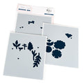 Embriodered Blooms - Layering Stencils