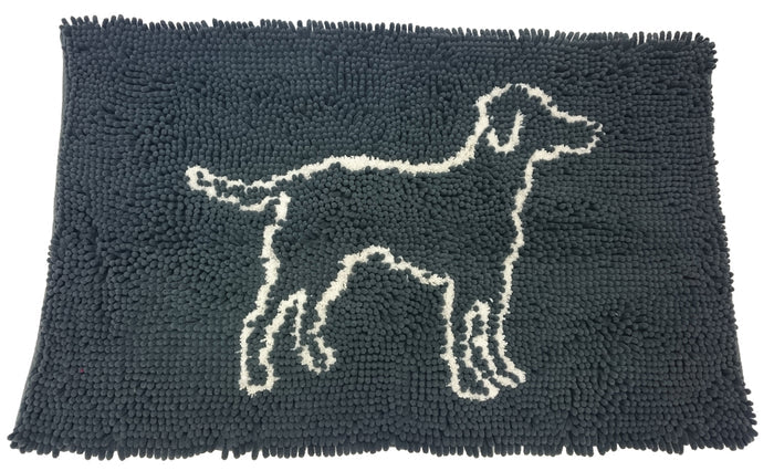 Ethical Products Clean Paws Mat Grey 31x20