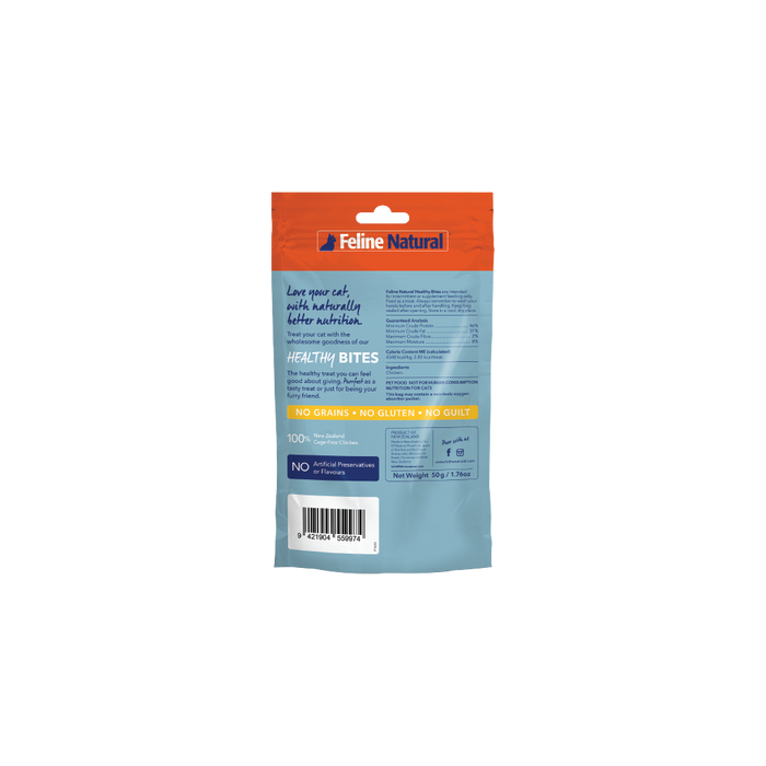 Feline Natural Chicken Healthy Bites Cat Treats