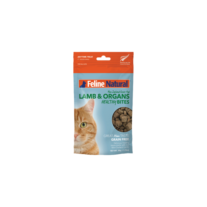 Feline Naturals Lamb Healthy Bites Cat Treats
