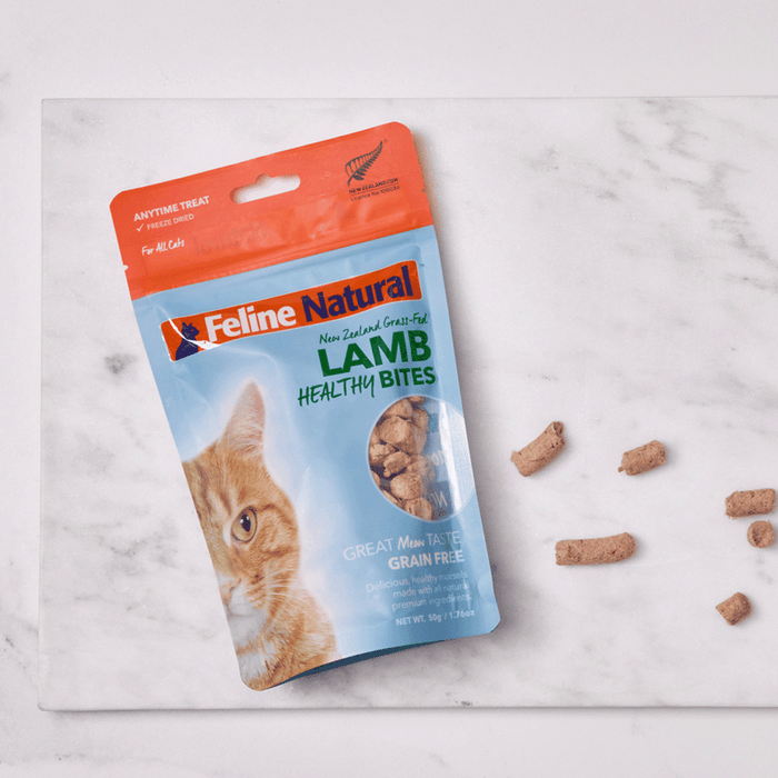 Feline Naturals Lamb Healthy Bites Cat Treats