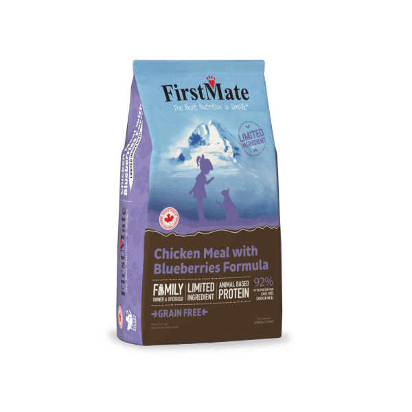 FirstMate Pet Foods Chicken Meal With Blueberries Formula for Cats Dry Food