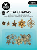 Flowers - Metal Charms