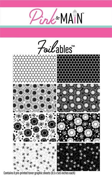 Foilables Sheets - Bees and Sunflowers