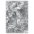 Foliage - A5 3D Texture Fades Embossing Folder